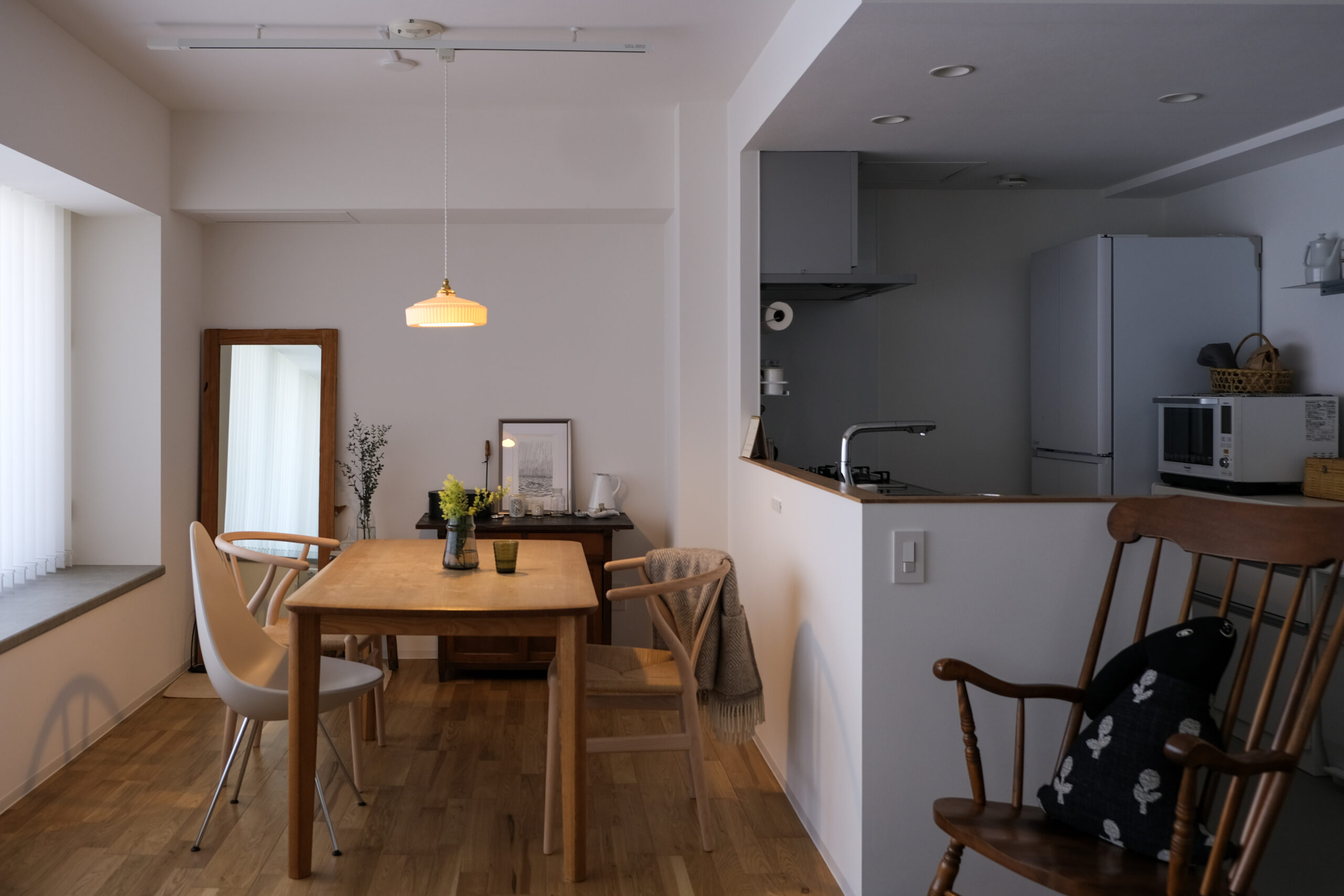 札幌市白石区-リノベーションで生まれ変わる、温かみある時間が流れる家。